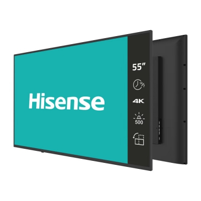 Hisense 55in 4K UHD Digital Signage Display - 18/7 Operation