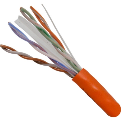 Vertical Cable UTP Cat 6 Naranja Forro CMR con cruzeta interna (pieza)