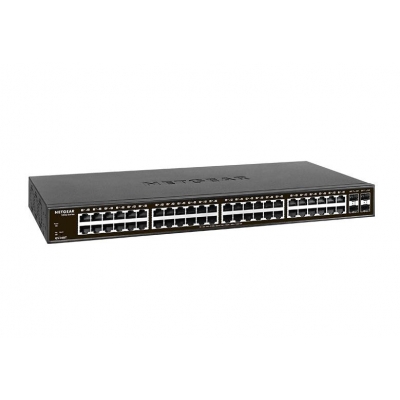 Netgear Switch No Administrable NG-GS348-100NAS-SW 48-Port Gigabit Ethernet (pieza)