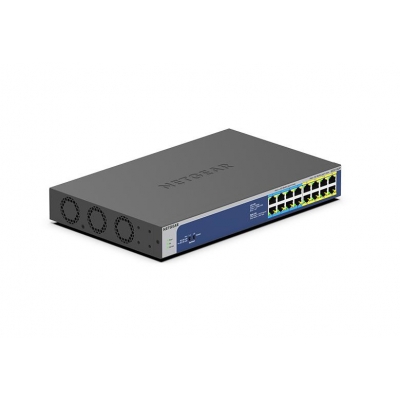 Netgear Switch No Administrable NG-GS516UP-100NAS-SW 16-Port Gigabit Ethernet High-Power PoE+ with 8-Ports PoE++ (380W) (pieza)