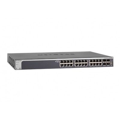 Netgear Switch NG-XS728T-100NES-SW 24-Port 10-Gigabit Ethernet Smart Switch with 4 Dedicated SFP+ Ports(pieza)