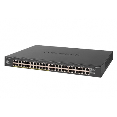 Netgear Switch No Administrable NG-GS348PP-100NAS-SW 48-Port Gigabit Ethernet PoE+ (380W) (pieza)