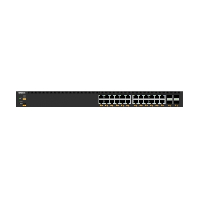Netgear Switch NG-XSM4328CV-100NES-SW 24x10G/Multi-Gig PoE+ (576W base, up to 720W) and 4xSFP28 25G (pieza)
